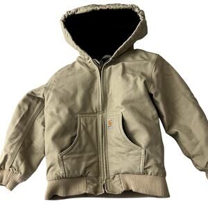 Carhartt Kids' Active Jacket Quilted Lined Boys Size Small 6-7